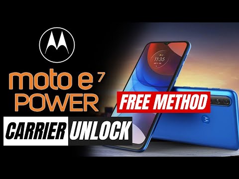 Motorola Moto E7 Power use any SIM card – Unlock Motorola E7 Power