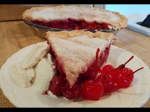 Cherry Pie with Frozen Cherries (Sour Cherries) ๐จโ๐ณ๐๐ฅง