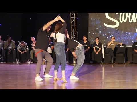 Tara Ariel Demetre invitational three for all j'n'j "show" swingtacular 2023