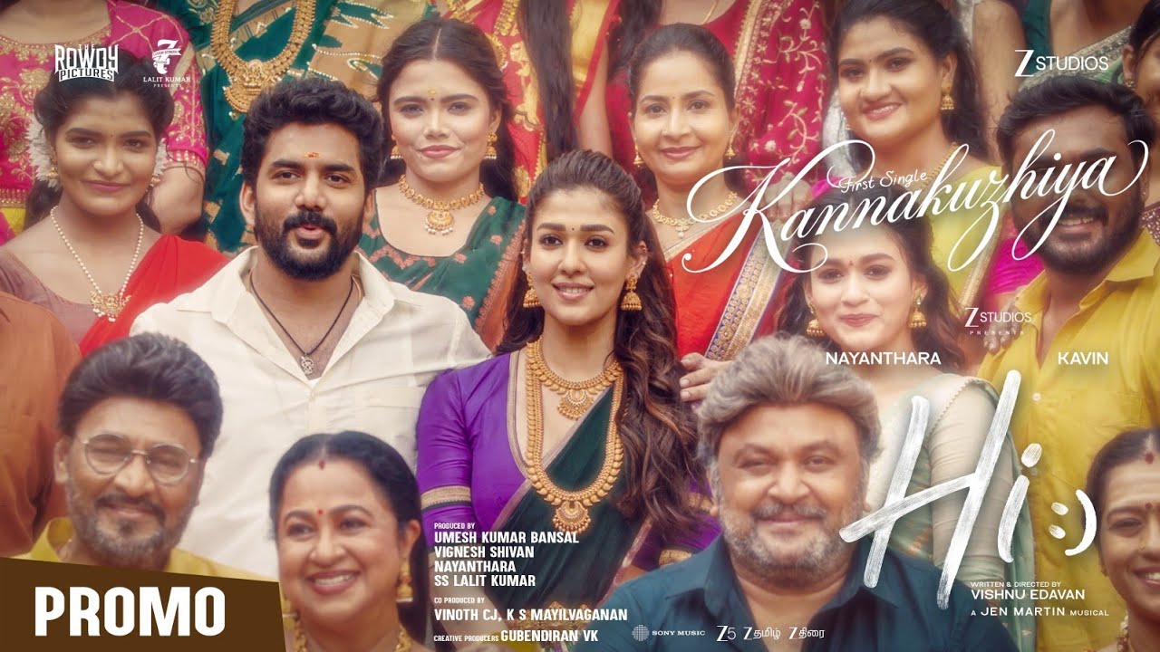 Kannakuzhiya Song Promo | Hi | Nayanthara | Kavin | Jen Martin | Vishnu Edavan | G.V. Prakash Kumar