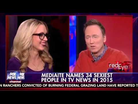 01-05-16 Kat Timpf on Red Eye - Sexiest People in TV News