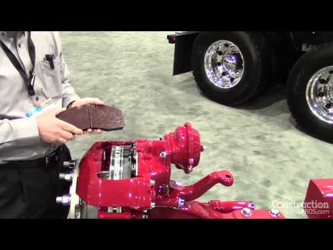Video: World of Concrete - Mack Says Disk Brakes Last Longer, Stop Work Trucks Better