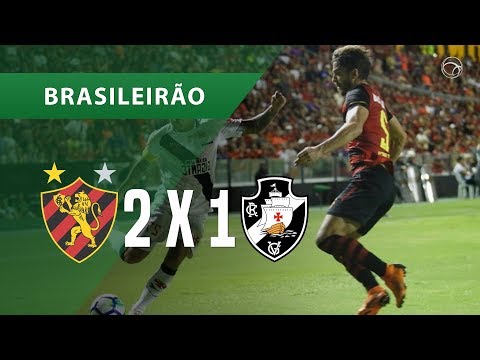 SPORT 2 X 1 VASCO - GOLS - 20/10 - BRASILEIRÃO 2018