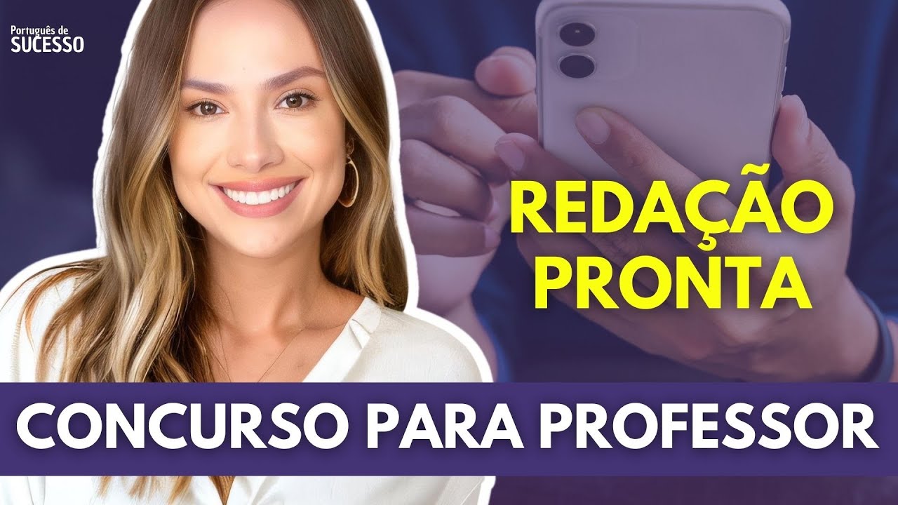 Redação para concurso da educação