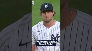 Welcome back, Gerrit Cole ????