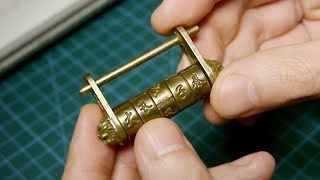 Decoding an ‘antique’ Chinese combination lock