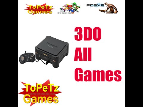 Todos os jogos do Panasonic 3DO - All games Panasonic 3DO