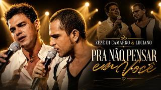Zezé Di Camargo & Luciano - Pra Não Pensar em Você (Letra/Lyrics)