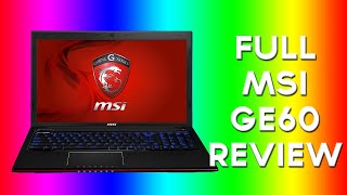 Video thumbnail for *Best Laptop* MSI GE60 Review (Gaming Laptop) by ThomaSellers