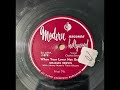 Charles Brown with Johnny Moore's Three Blazers - When Your Lover Has Gone