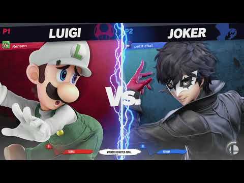 SSBU WANTED ONLINE #7, Top 8 Qualifier: TA | Tigers (Joker) vs ßß | Réhann (Luigi)