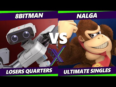 S@X 399 Online Losers Quarters - 8BitMan (ROB) Vs. Nalga (DK) Smash Ultimate - SSBU