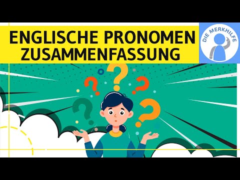 Video Thumbnail: Englische Pronomen (English pronouns) im Überblick & Beispiele - Personal, Objekt, Reflexiv u. a.