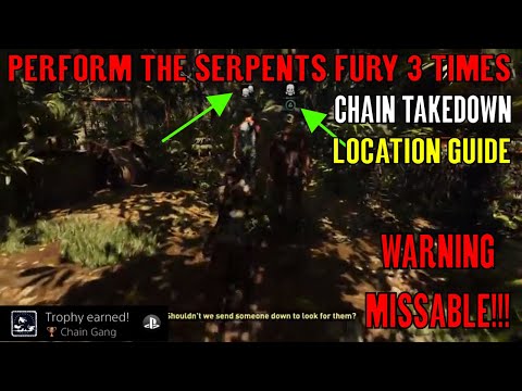 Shadow of the Tomb Raider 🏹 Chain Takedown 🏹 (Perform the Serpent's Fury 3 Times) MISSABLE!!! Video