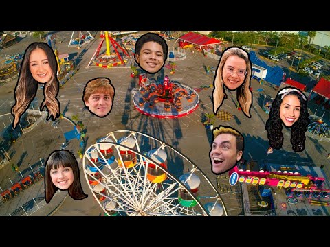 DESAFIO DA FOCA NA MONTANHA RUSSA E BRINQUEDOS RADICAIS