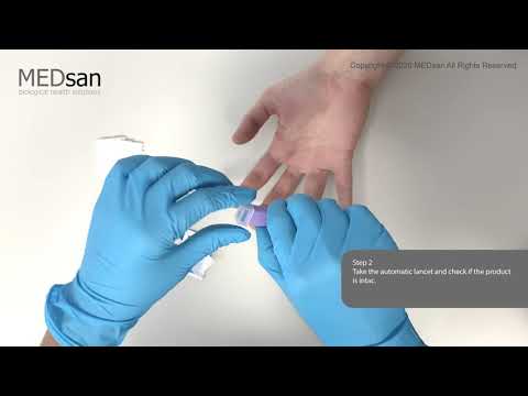 MEDsan UK'a new auto lancet