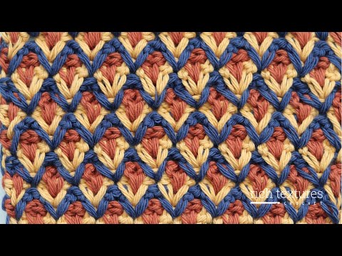 Nesting V Stitch | How to Crochet
