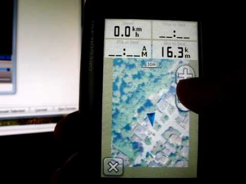 Garmin Oregon 450 GPS Review 1 - Birdseye View