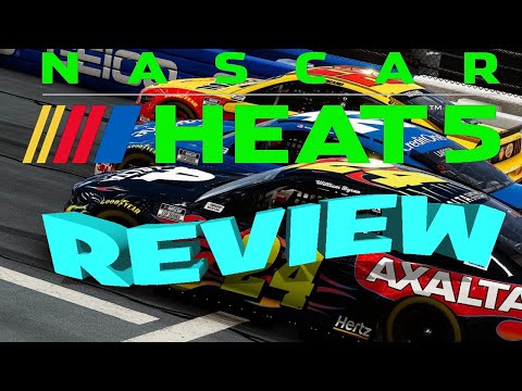 NASCAR HEAT 5 REVIEW: FIVE THINGS WRONG WITH THE GAME!! (glitches, bugs, shortcomings)