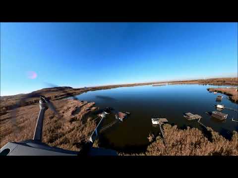 Heřmanický rybník - tak trochu jiný svět - z dronu