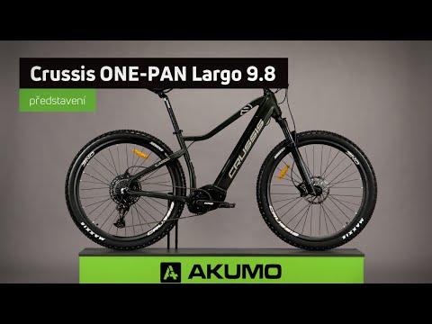 Elektrokolo CRUSSIS ONE-PAN Largo 9.8 - pánské horské elektrokolo