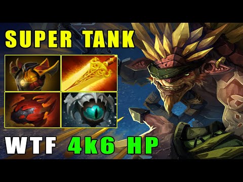 [Bristleback] Super Tank WTF Farm 700 GPM Destroyed Everyone (FullGame Dota2 7.22F)
