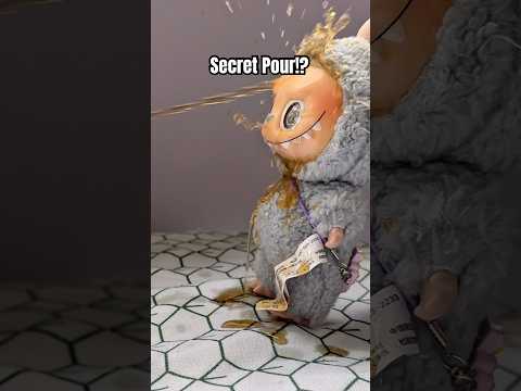 Labubu’s SECRET Pour: Coca-Cola Fills the Glass! 🥤✨