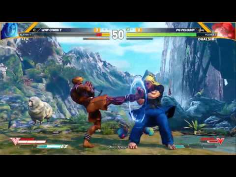 Chris T (Ken) vs PG Fchamp (Dhalsim) round 1 [FR2016]
