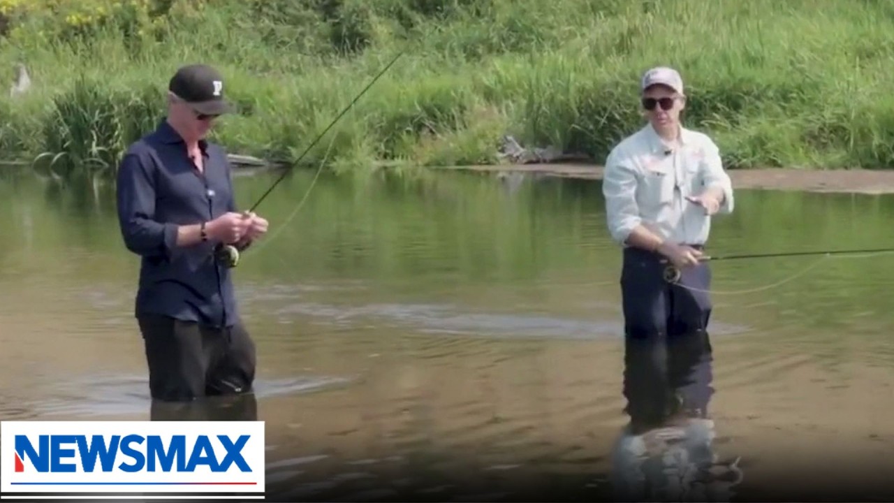Gavin Newsom drops 2028 bombshell during fly-fishing stunt | The Right Squad