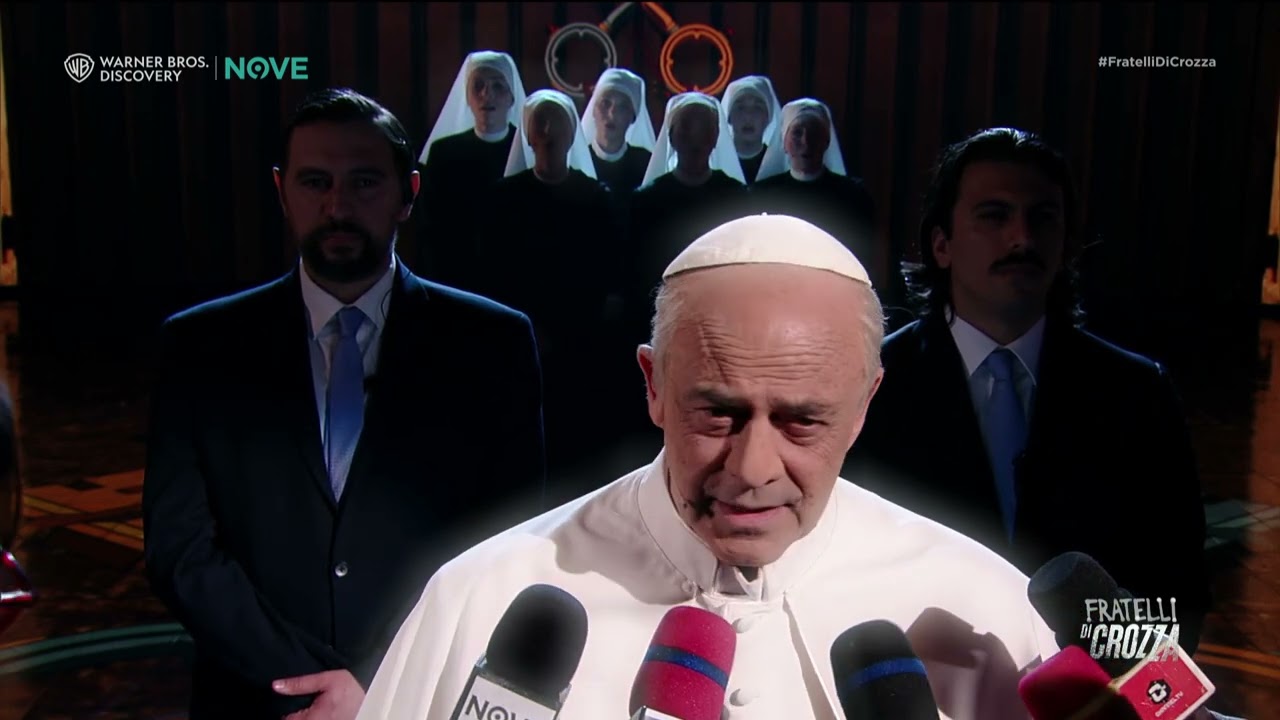 Crozza è Papa Leone XIV: "Montecarlo è paradiso in terra... lascia stare che è fiscale"