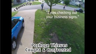 Porch Pirates Getting Confronted By Homeowners | Package Thieves Get What They Deserve