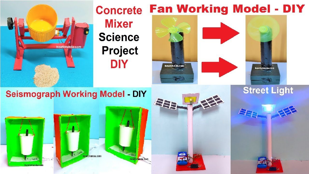 4 best science project working models - innovative and inspire award winning projects | howtofunda