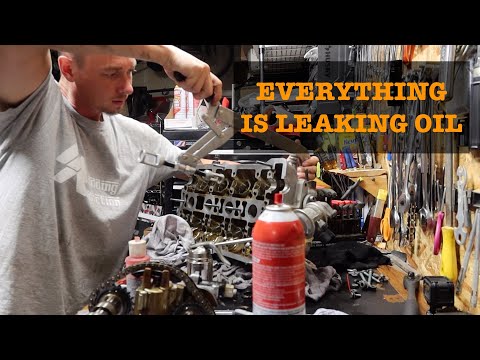 Chasing Down Major Audi Oil Leaks (Valve Seal/Engine Removal)