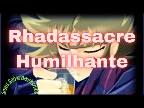 Esse Rhadassacre foi mais um gol Brasileiro. Saint Seiya Awakening duelos galácticos PVP. Alto nível