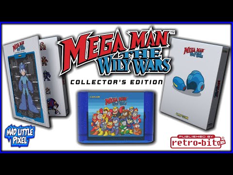 Mega Man The Wily Wars FINALLY Gets A Licensed Physical Released Cartridge In North America!