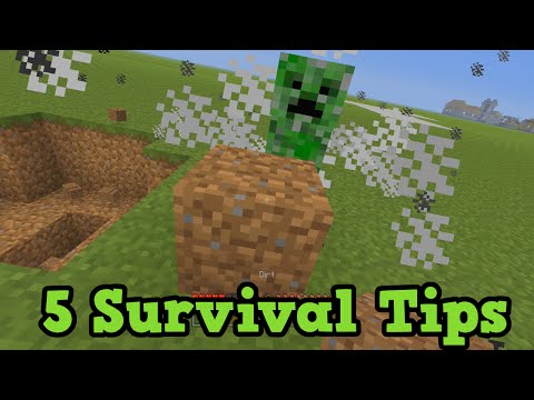 Minecraft Xbox 360 + PS3: 5 Survival Mode Tips