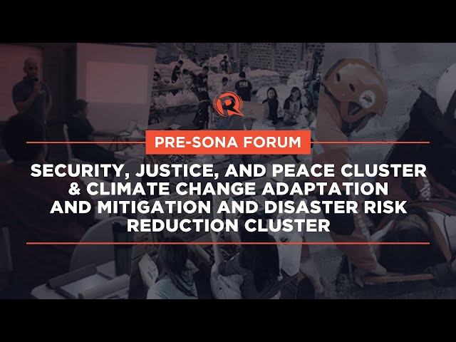 HIGHLIGHTS: Cabinet justice and peace cluster in pre-SONA 2020 briefing