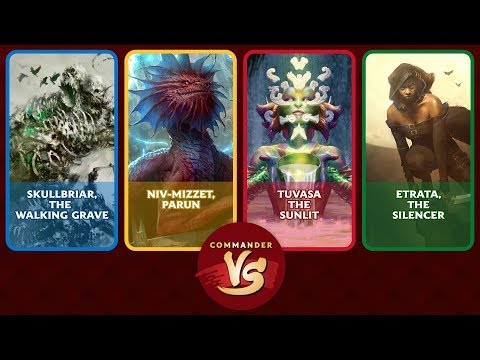 Commander VS S13E3: Skullbriar vs Niv-Mizzet vs Tuvasa vs Etrata [EDH]