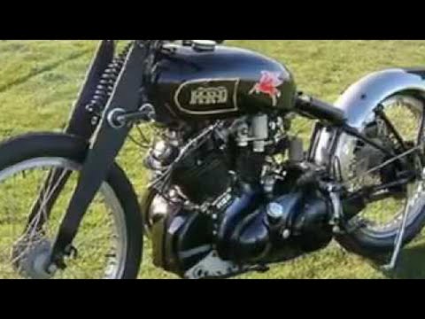 1951 Vincent Black Shadow Motorcycle | Displayed at the San Diego Automotive Museum