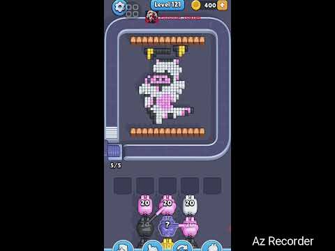 Pixel Flow Level 121 Walkthrough