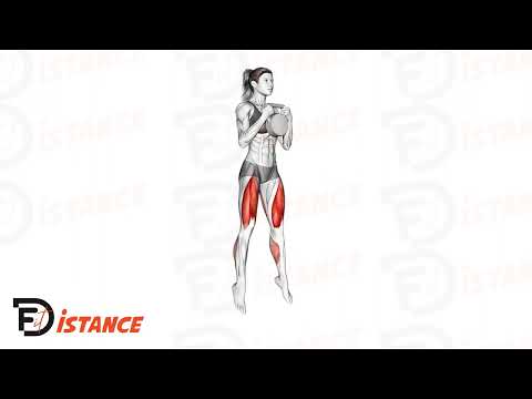 Exercice Squats sautés avec kettlebell