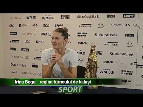 IRINA BEGU – REGINA TURNEULUI DE LA IAȘI