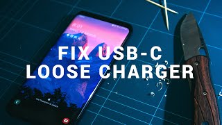 Fix loose and non charging USB C port with this si