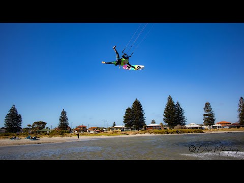 Kite surfing @ Safety Bay Western Australia & Point Peron  ( iphone 8 plus + DJI OSMO mobile 2 )