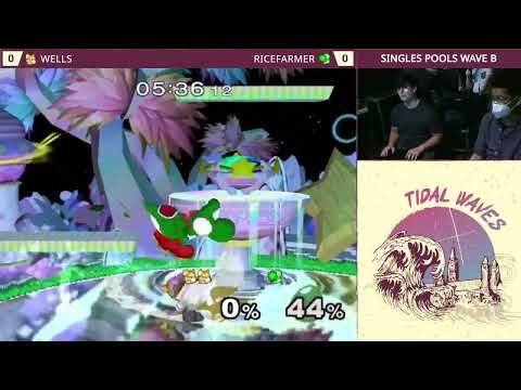 Wells vs Ricefarmer — Singles Pools — Tidal Waves #1