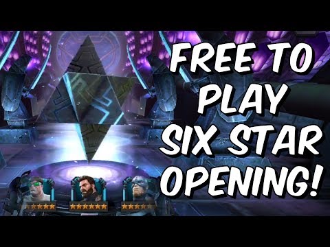 Free To Play 6 Star Crystal & Double 5 Star Crystal Opening! - Marvel Contest Of Champions