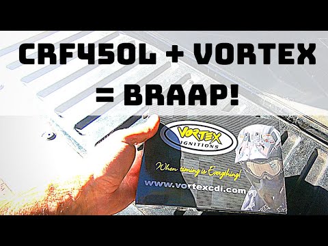 CRF450L + Vortex ECU By Tokyo Mods Install = New Motorcycle / Bye Bye Power Commander V