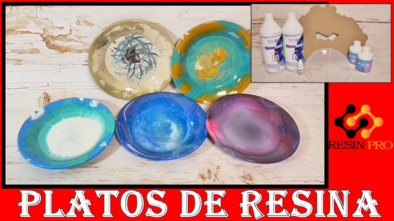 COMO HACER PLATOS CON RESINA EPOXY RESINPRO