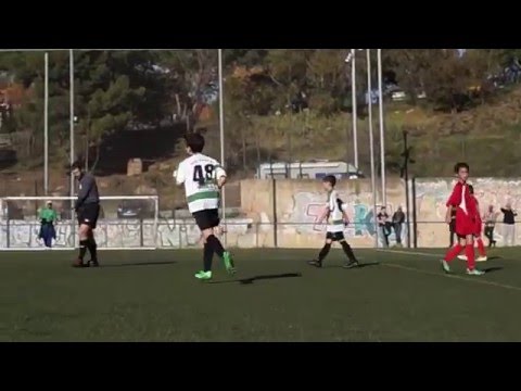 U.E.Sants Alevin "F" vs Villaverdepenitentsa - Gol Asier