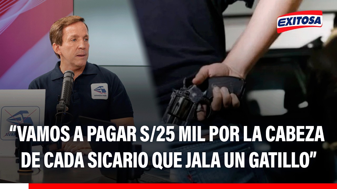 🔴🔵 Francis Allison propone pagar S/25 mil por ayuda para identificar y capturar delincuentes
